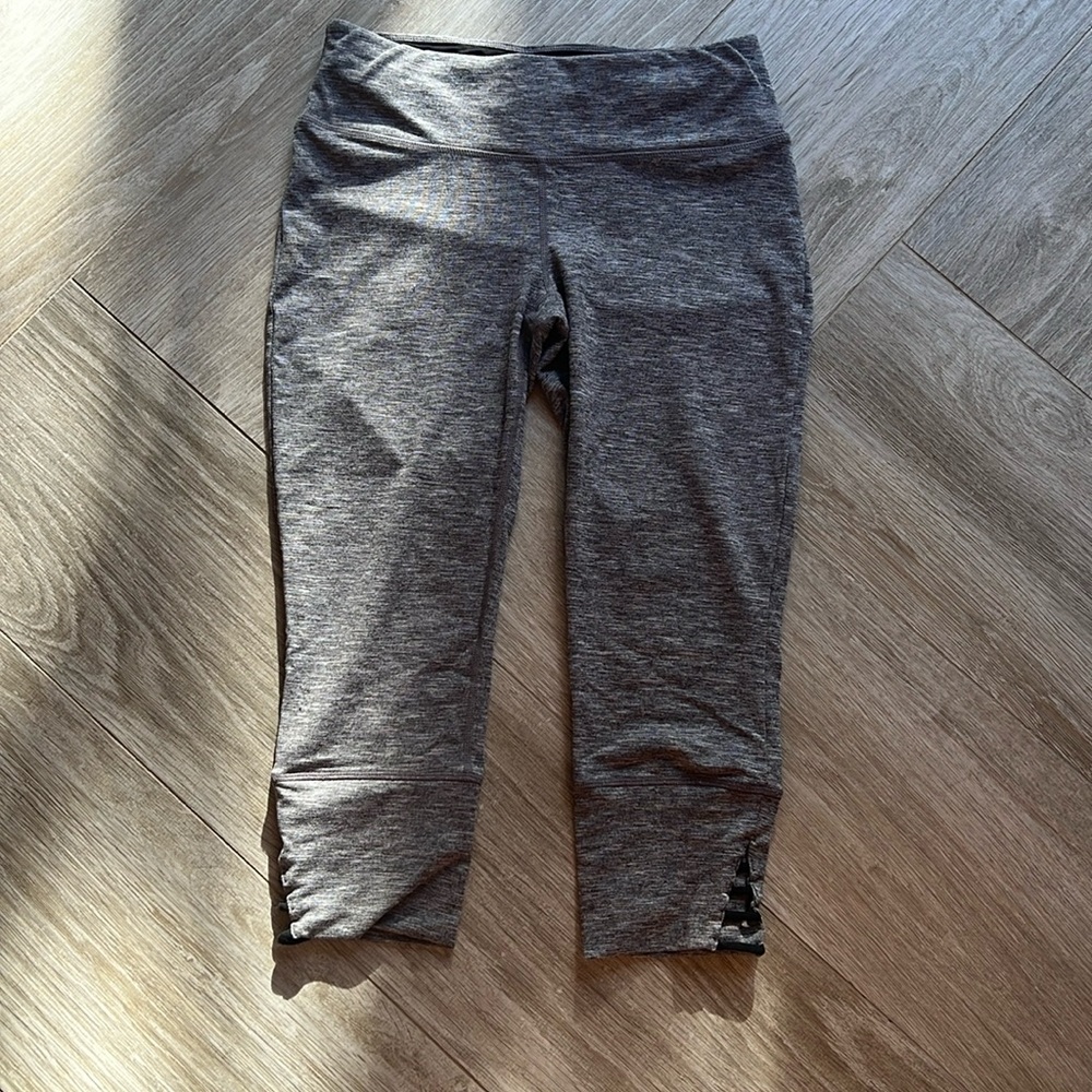 Prana grey capri leggings